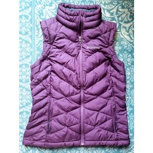 Columbia Women's Omni-Heat Heavenly Vest Plum Purple Medium
